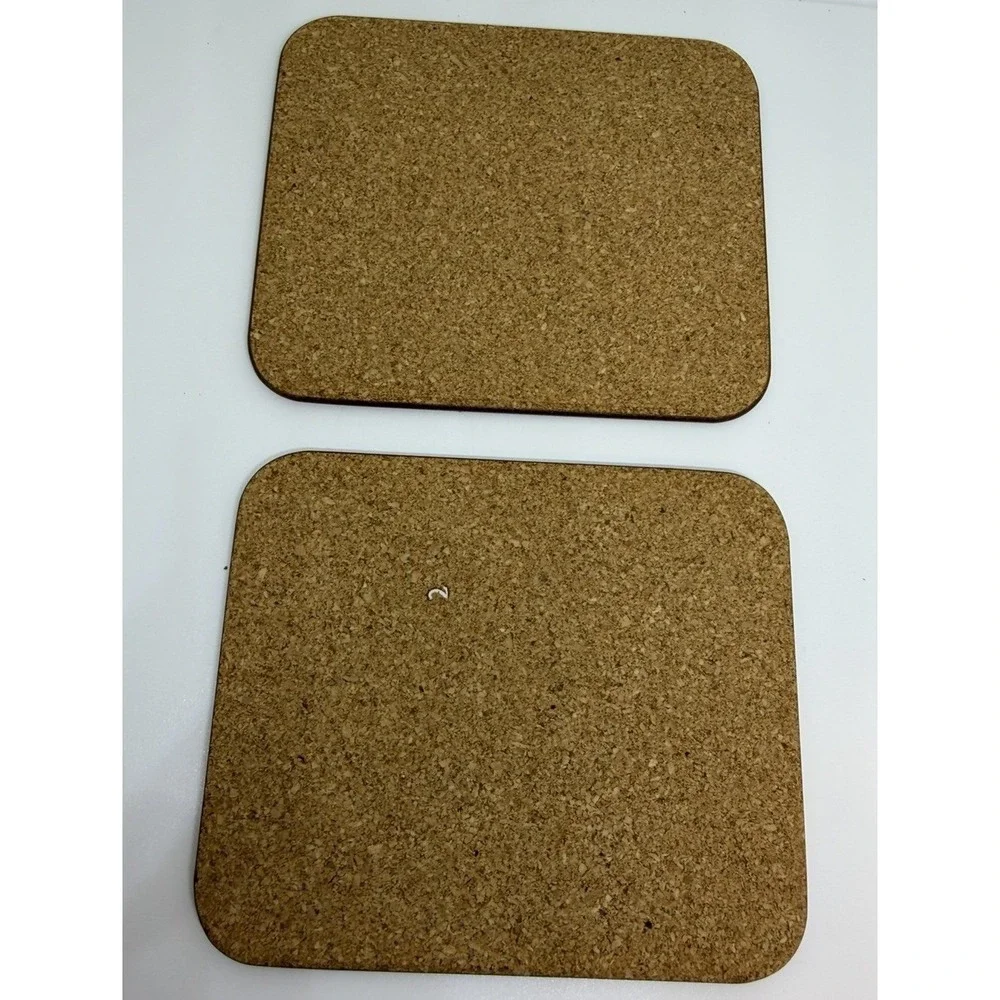 Vtg Jason of New Zealand Set of 6 Quality Cork Coasters BIRDS‎ Original Box